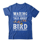 Bird Watching Art Bird Watcher Birding Graphic Tee — view 2