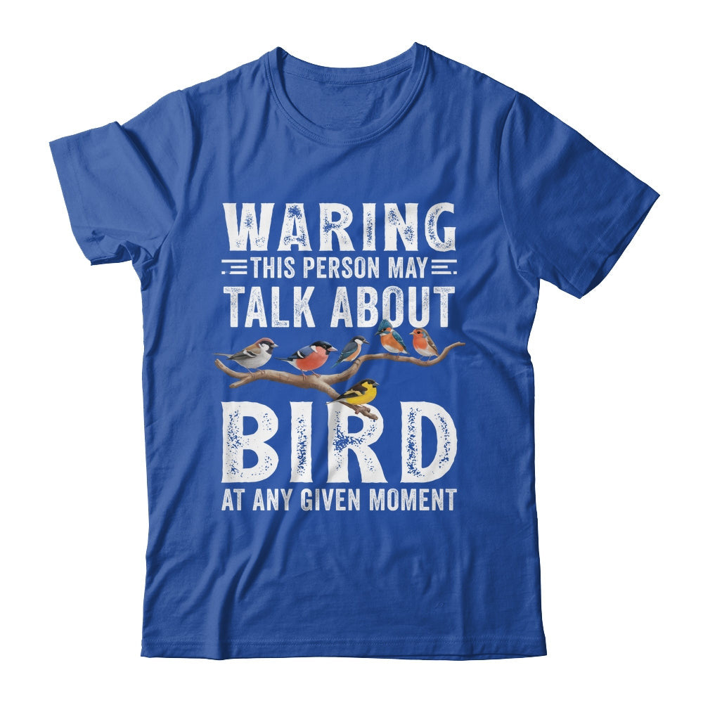 Bird Watching Art Bird Watcher Birding Graphic Tee — view 2