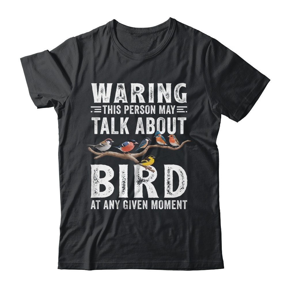 Bird Watching Art Bird Watcher Birding Graphic Tee