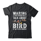 Bird Watching Art Bird Watcher Birding Graphic Tee