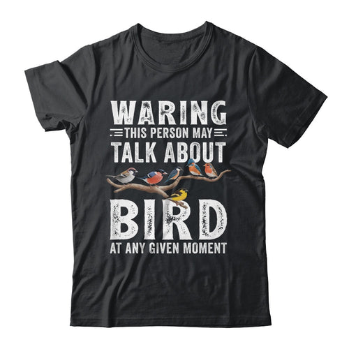 Bird Watching Art Bird Watcher Birding Graphic Tee