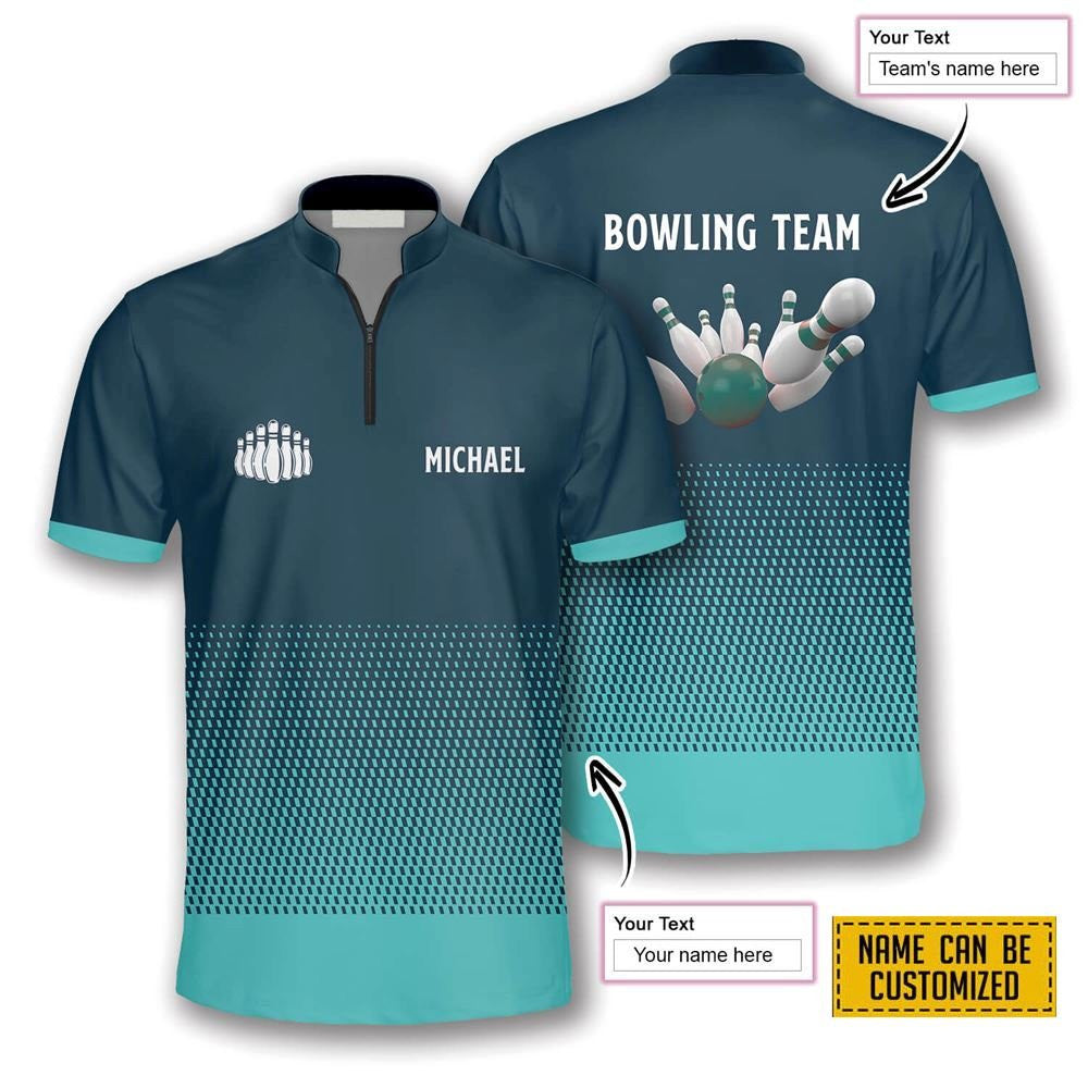 Winning Team Bowling Personalized Names And Team Jersey Shirt - Gift For Bowling Enthusiasts