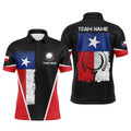Black Men's Golf Polo Shirts Vintage Texas Flag Patriot Custom Golf Shirts For Men, Gift For The Golfer, Golf Polo Shirt, Golf Shirts