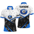 10 Ball Pool Billiard Polo Polo Shirts, Name 10 Ball Billiards Team Shirts, Personalized Billiard Polo Shirt