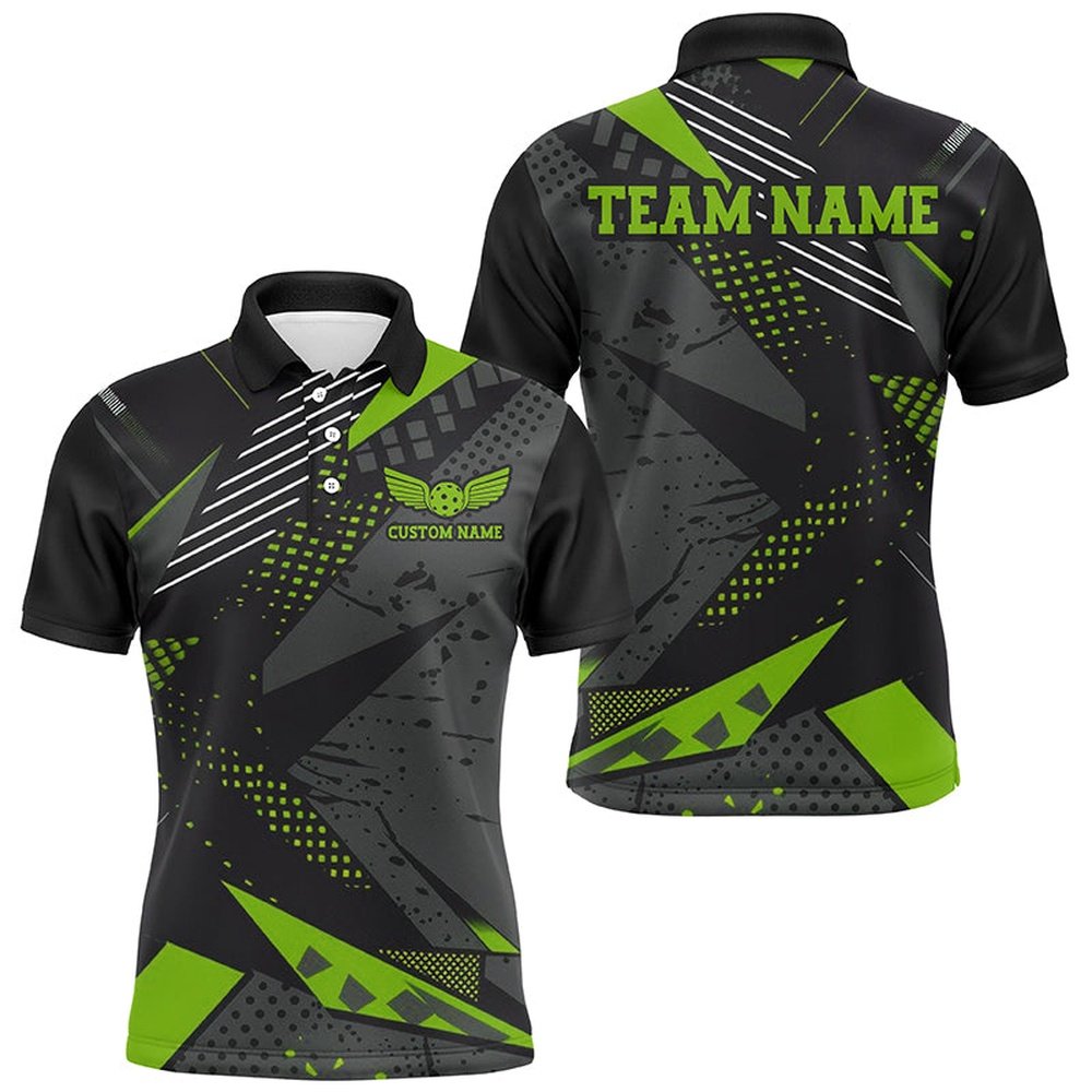 Custom Multi-Color Pickleball Tournament Shirts For Players, Pickleball Team Uniform For Men Women, Pickleball Polo Shirts