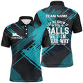 Funny Billiard Let Me Know If My Balls Get In Your Way Custom Billiard Polo Polo Shirts, Personalized Billiard Polo Shirt