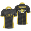 Funny 3D 9 Ball Pool Billiards Polo Shirts, Personalized Billiard Polo Shirt
