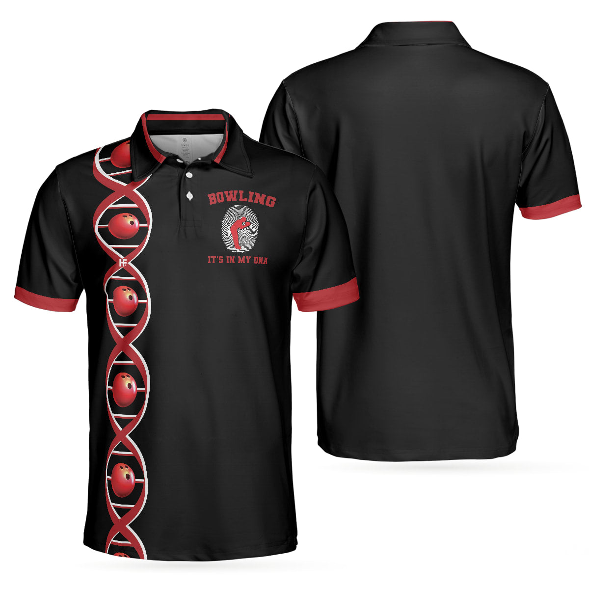 Bowling It's In My Dna Swag Polo Shirt - Bowling Men Polo Shirt - Gifts To Get For Your Dad - Father's Day Shirt
