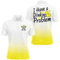 Funny Pickleball Shirts Sayings I Have Dinking Problem Pickleball Outfits, Pickleball Polo Shirts