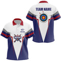Archery Polo Shirts Custom Gifts For Archery Team Lover, Custom Archery Team Polo Shirt