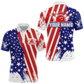 Bowling Polo Shirt For Men American Bowling Shirt Team Custom Bowling Polo Shirt, Personalized Bowling Team Shirt