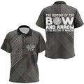History Of Bow And Arrow Archery Polo Shirts, Custom Arrows Archery Polo, Custom Archery Team Polo Shirt