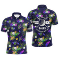 It Takes A Lot Of Balls To Golf The Way I Do Custom Tropical Golf Shirts For Men, Golf Polo Shirt, Golf Shirts