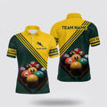 Billiard Polo Shirts, Billiard Ball Set 3D Full Printing Polo Shirts, Billiard Shirt Designs