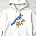 Blue Jay Field Guide Hoodie – White