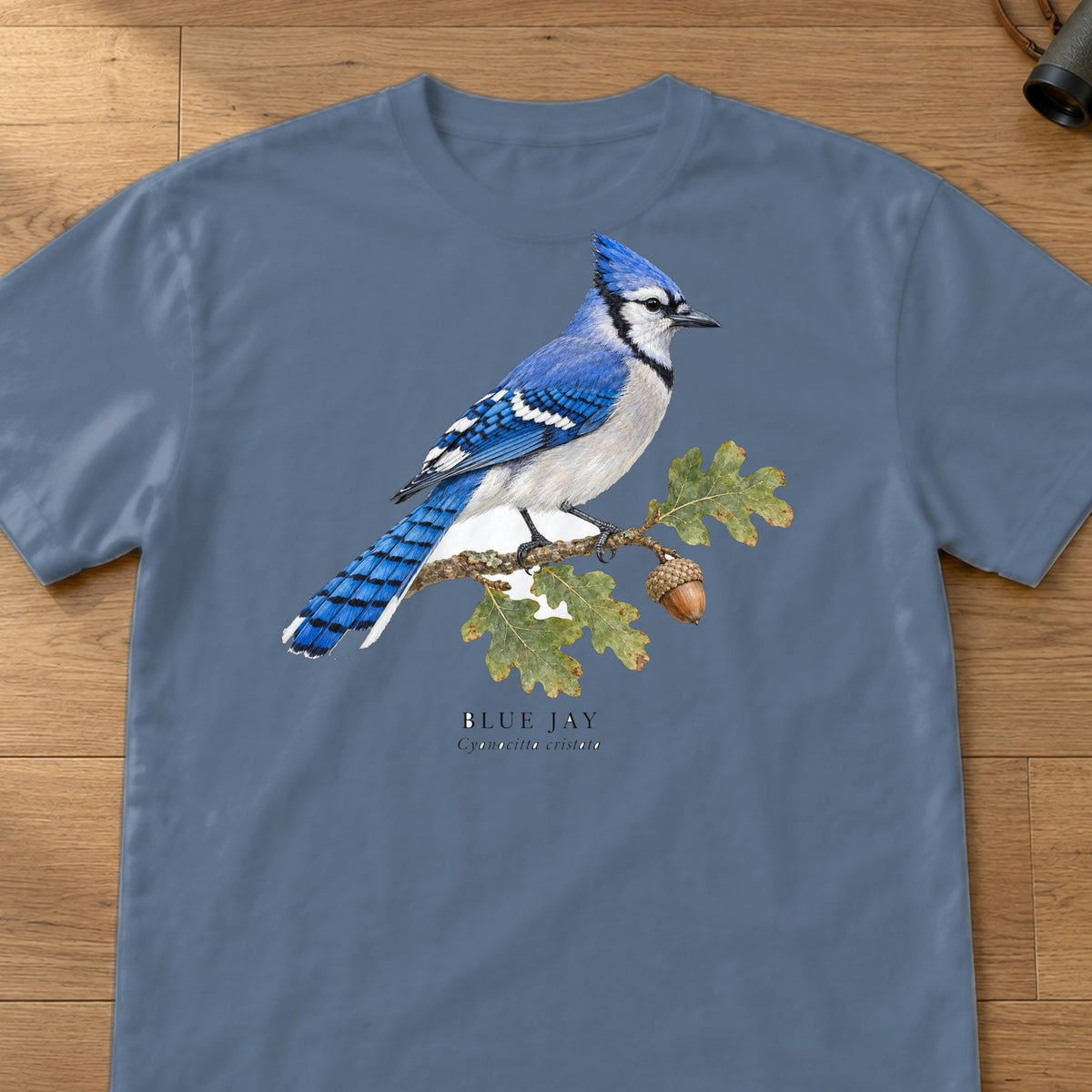 Blue Jay Field Guide Comfort Colors T-Shirt – Blue Jean