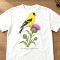 American Goldfinch Field Guide Comfort Colors T-Shirt – White