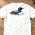 Common Loon Field Guide Comfort Colors T-Shirt – White
