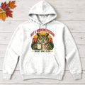 Not a Morning Person — Night Owl Club Hoodie – White