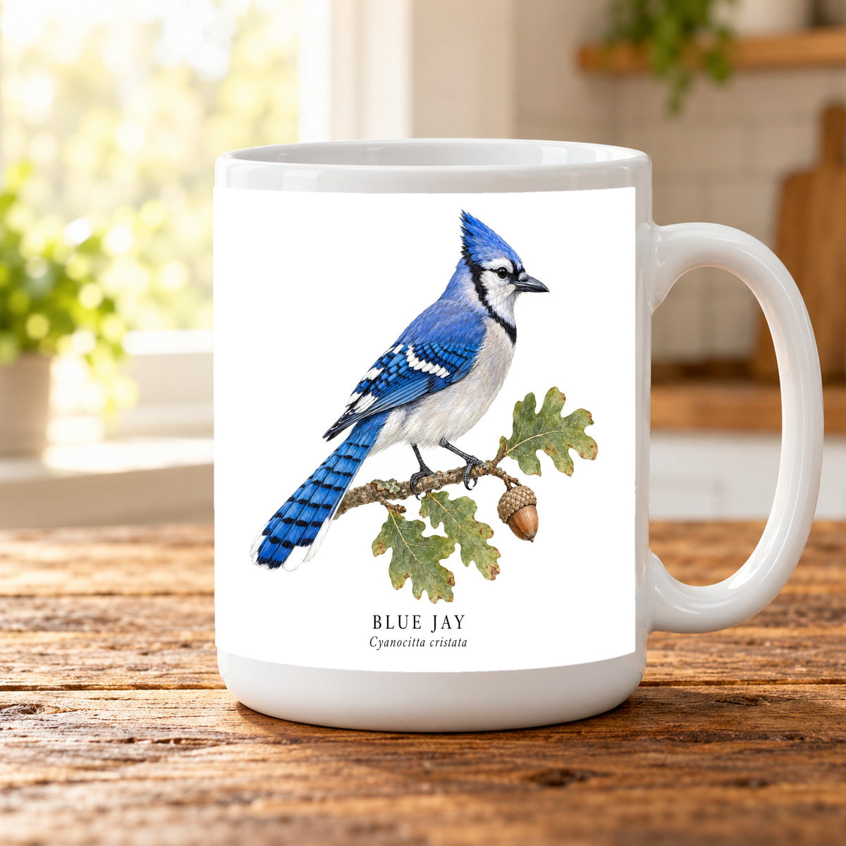 Blue Jay Field Guide Mug