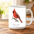 Northern Cardinal Field Guide Mug