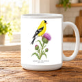 American Goldfinch Field Guide Mug