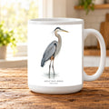 Great Blue Heron Field Guide Mug