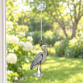 Great Blue Heron Field Guide Suncatcher