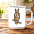 Great Horned Owl Field Guide Mug