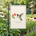 Ruby-throated Hummingbird Field Guide Flag