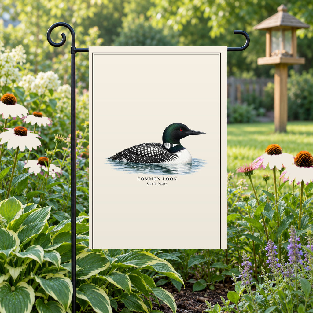 Common Loon Field Guide Flag