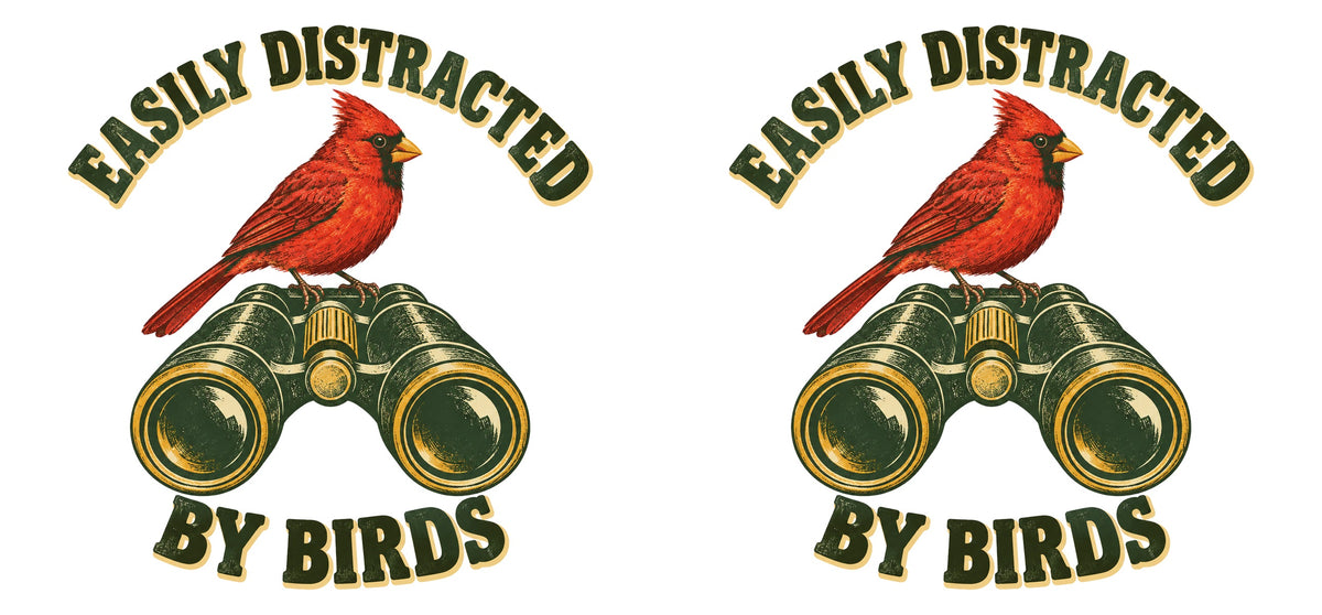 Easily Distracted by Birds Mug – design