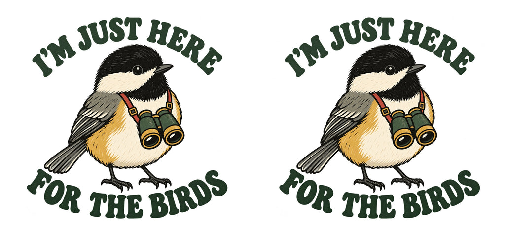 I'm Just Here for the Birds Mug – design