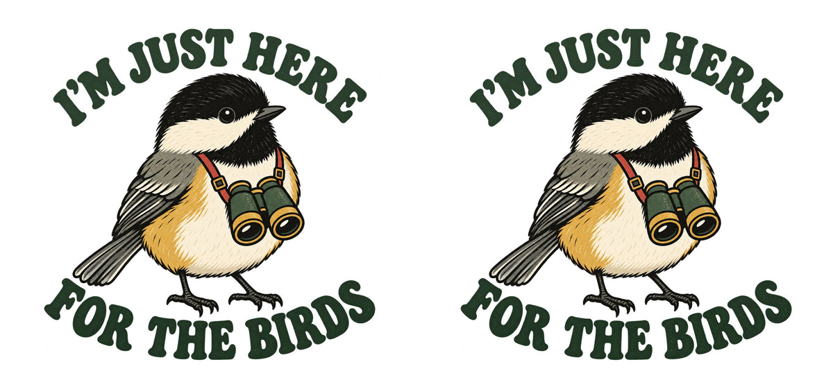 I'm Just Here for the Birds Mug – design