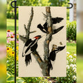 Ivory-billed Woodpecker vintage field plate garden & house flag