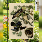 Wood Duck vintage field plate garden & house flag